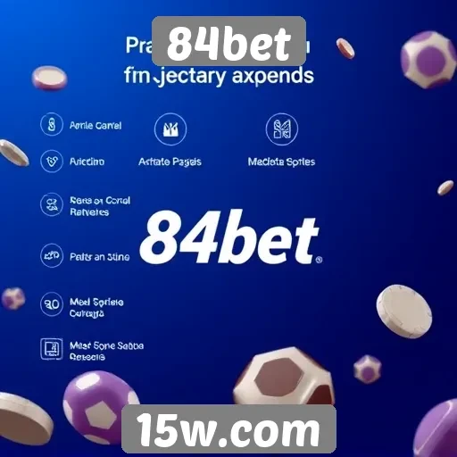 Recursos e funcionalidades disponíveis na 84bet