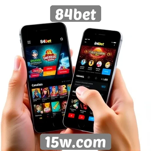 Acessibilidade do 84bet em dispositivos móveis