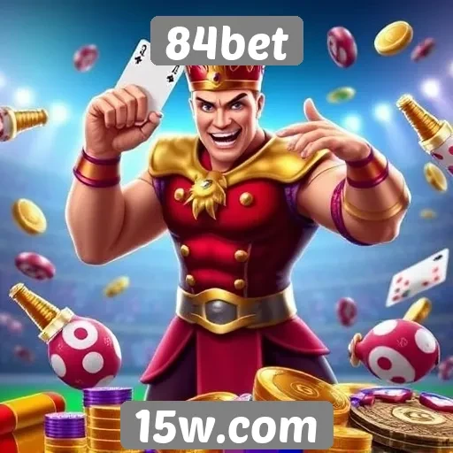 Variedade de jogos disponíveis no 84bet