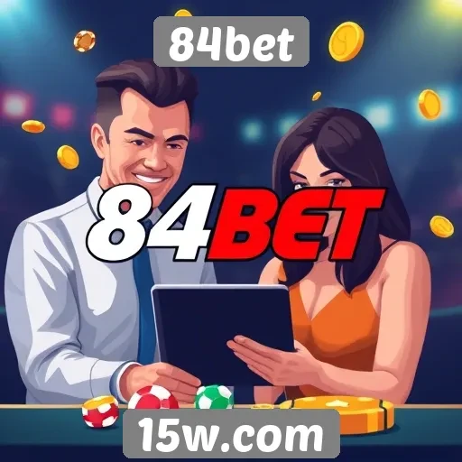 Atendimento ao cliente no site 84bet